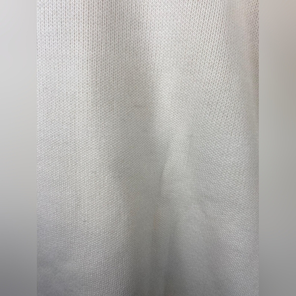 Tuckernuck Camden Soft Knit Poncho Cape V-Neck Ivory One Size - Picture 9 of 10